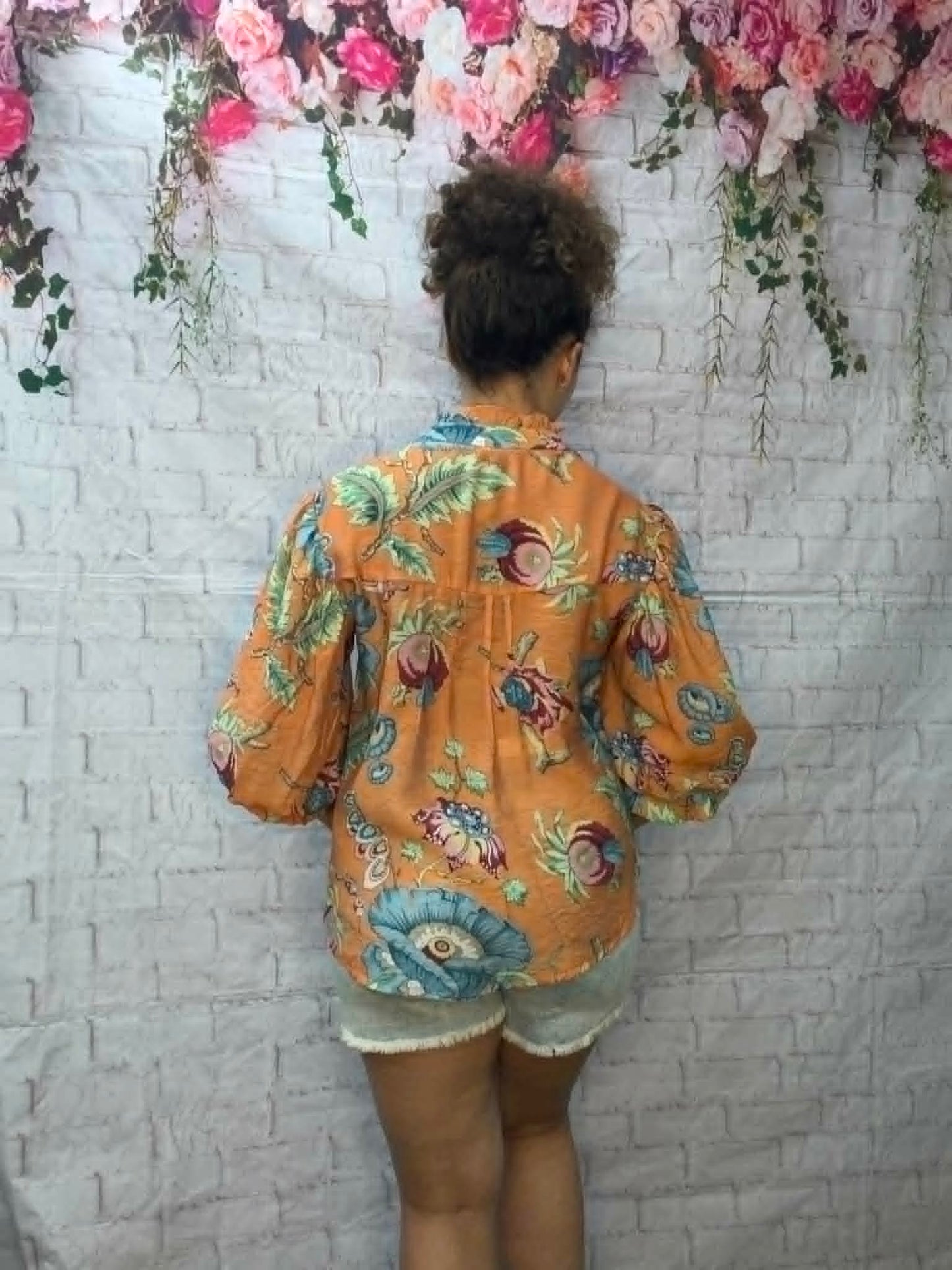 Gigio Coral Mix Blouse