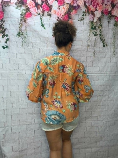Gigio Coral Mix Blouse