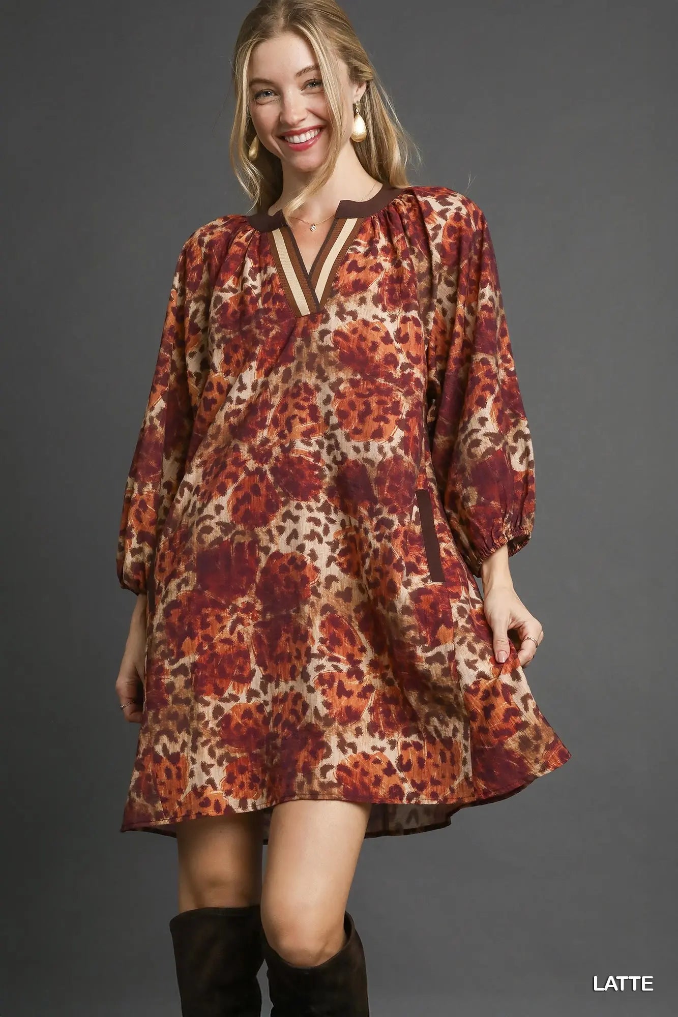 Umgee Boho Tunic Dress