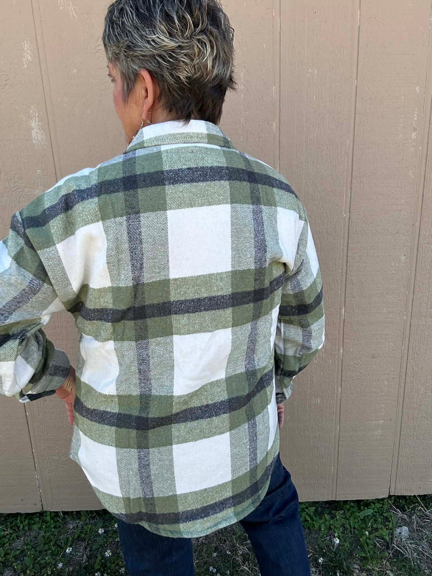 Plaid Lined Shackets