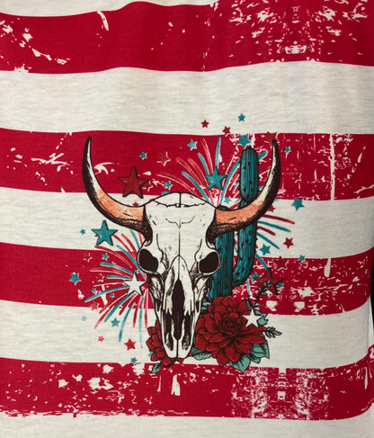 “Mama” Red, White, and Blue Tee Reg and Plus