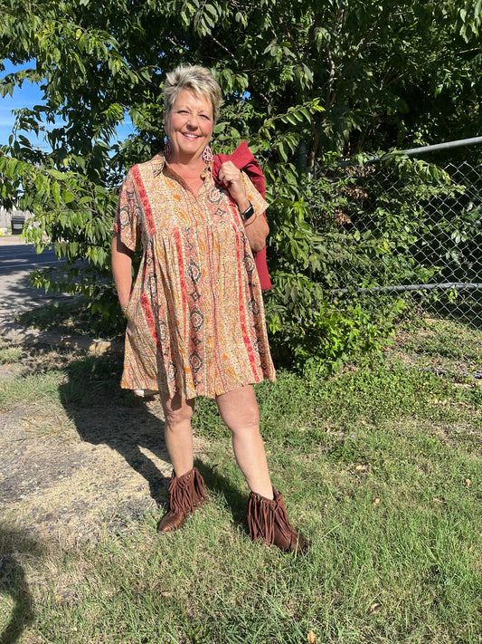 Mittoshop Mini Shirt Dress