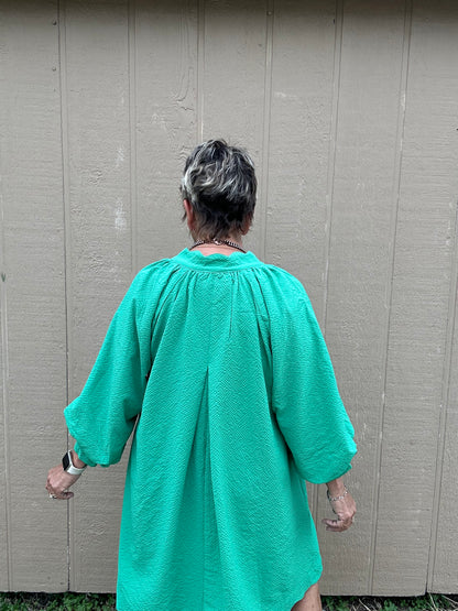 Umgee Scalloped Edge Dress