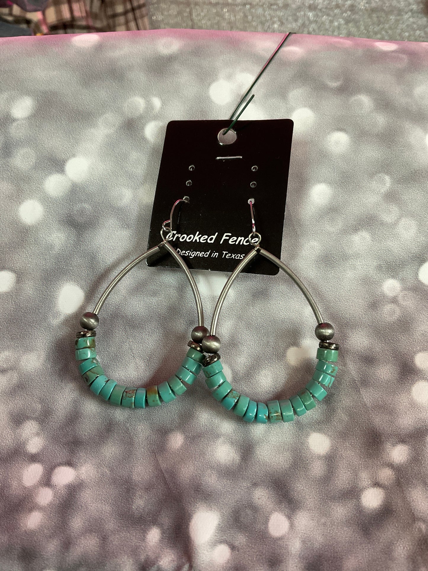 *Crooked Fence earrings