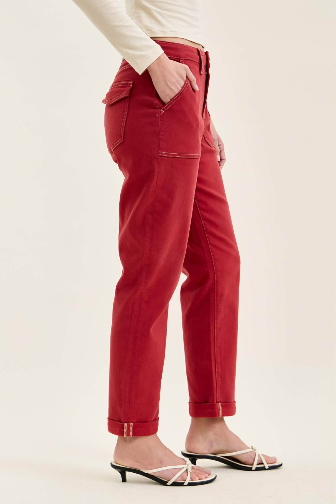 Judy Blue Haute Red Weekender