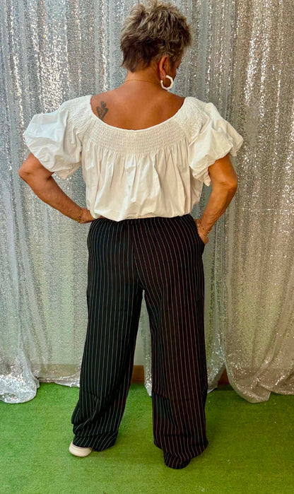 New mix Very J stripe bottoms