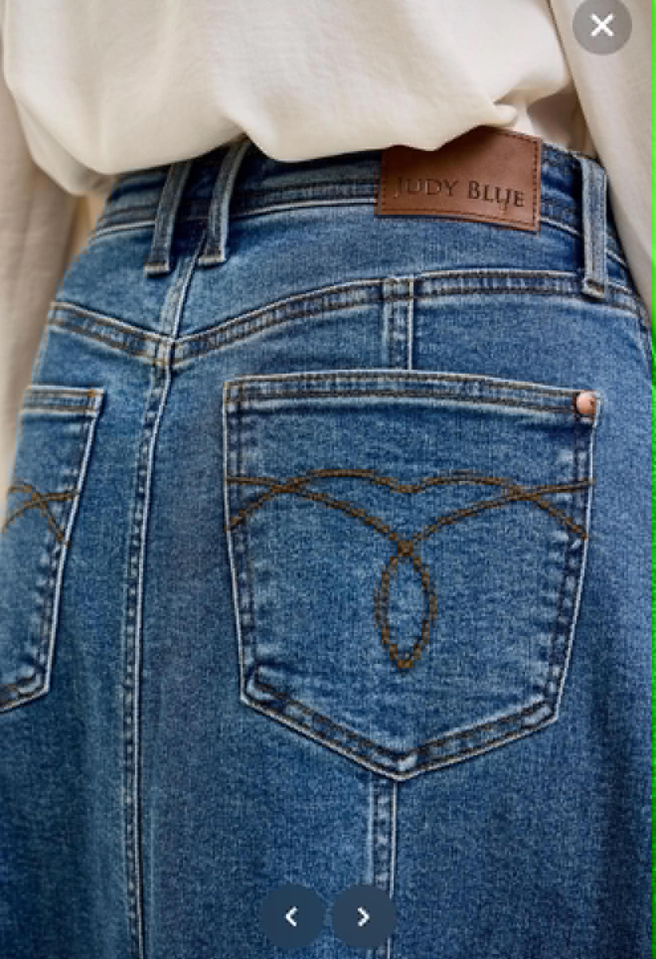 Judy Blue Lasso Skirt