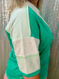 New Me Seafoam mix top