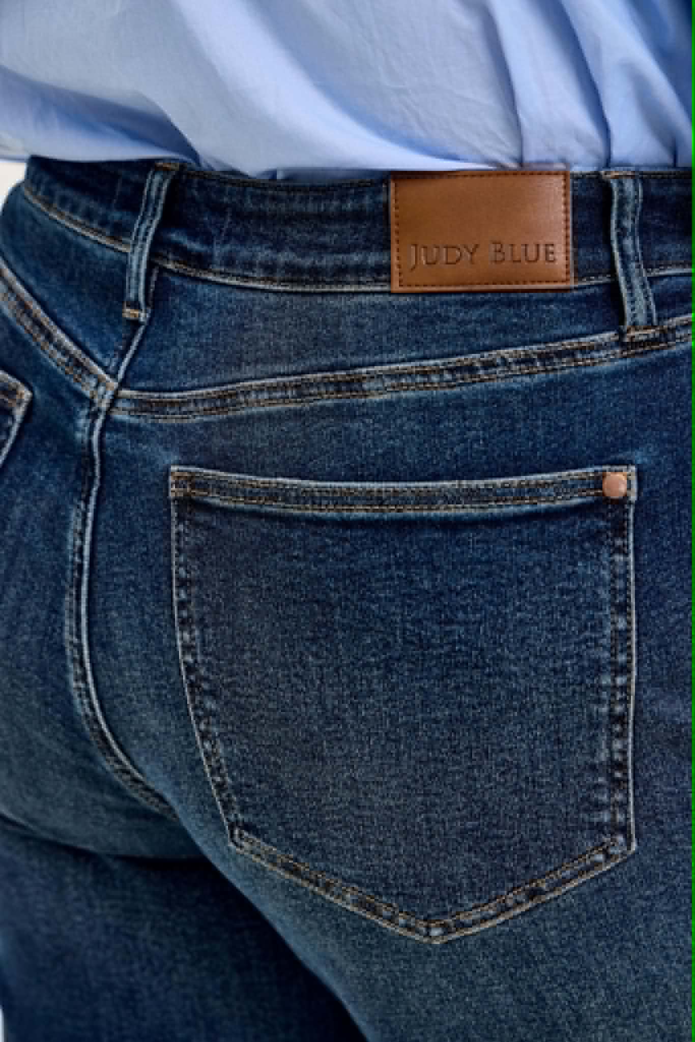 Judy Blue PLUS  LUX retro wide front patch