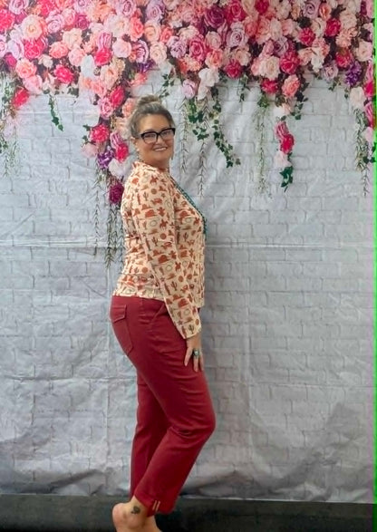 Judy Blue Haute Red Weekender Plus