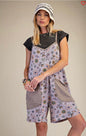 Easel waffle print romper