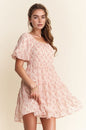 Strawberry Pink Mini Dress