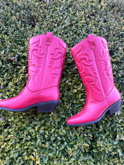 Soda Reno Cowgirl Boots