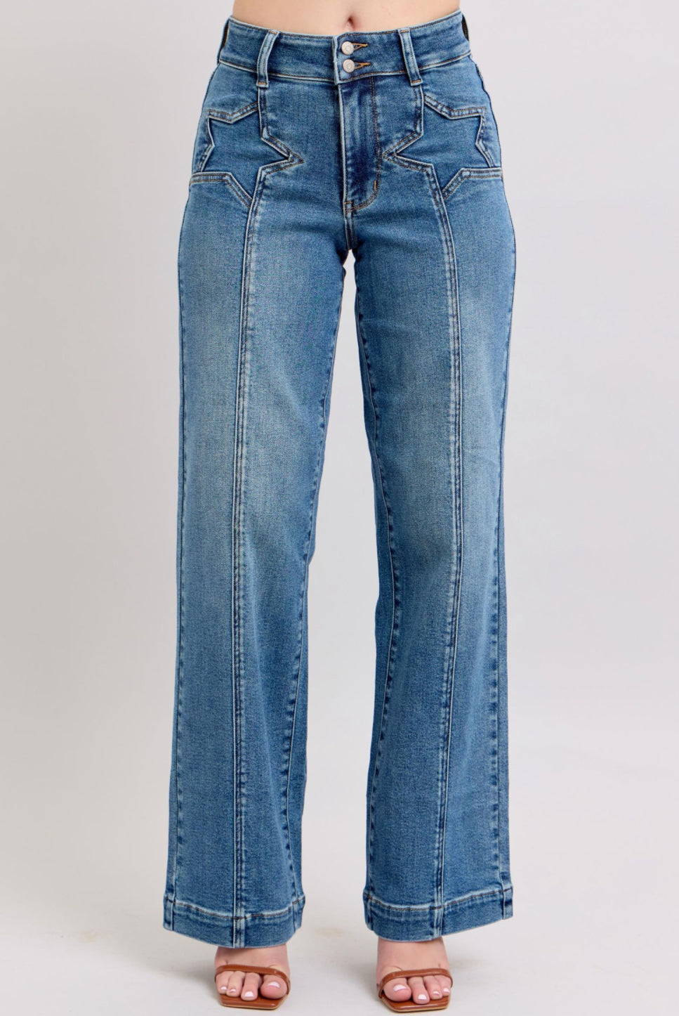 Judy Blue Wide Leg Jeans