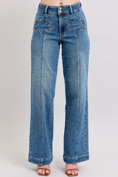 Judy Blue Wide Leg Jeans