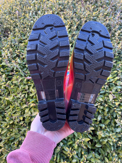 Corky Riverwalk Tie Dye Rain Boots