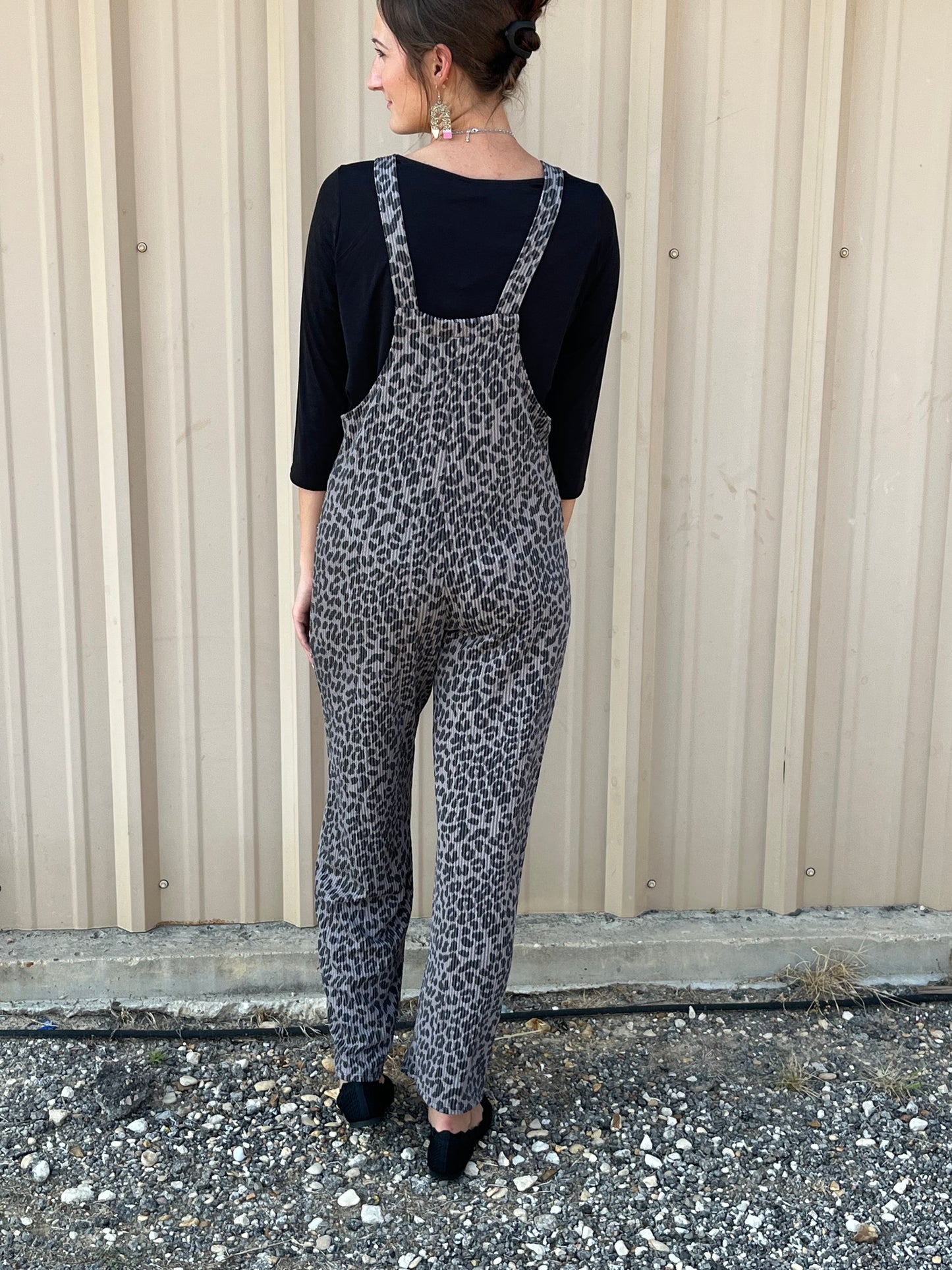 Ribbed Jumpsuit Plus Size