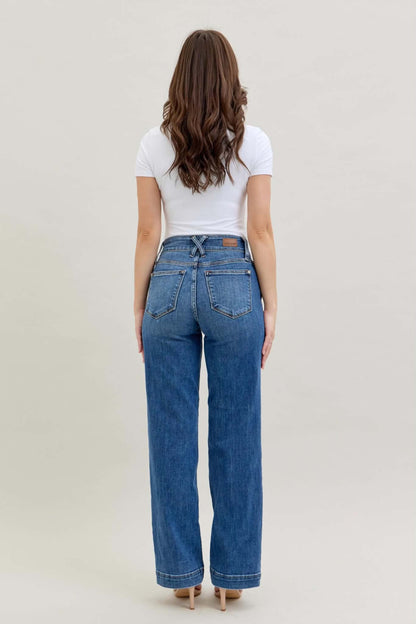 Judy Blue Wide Trouser Jeans