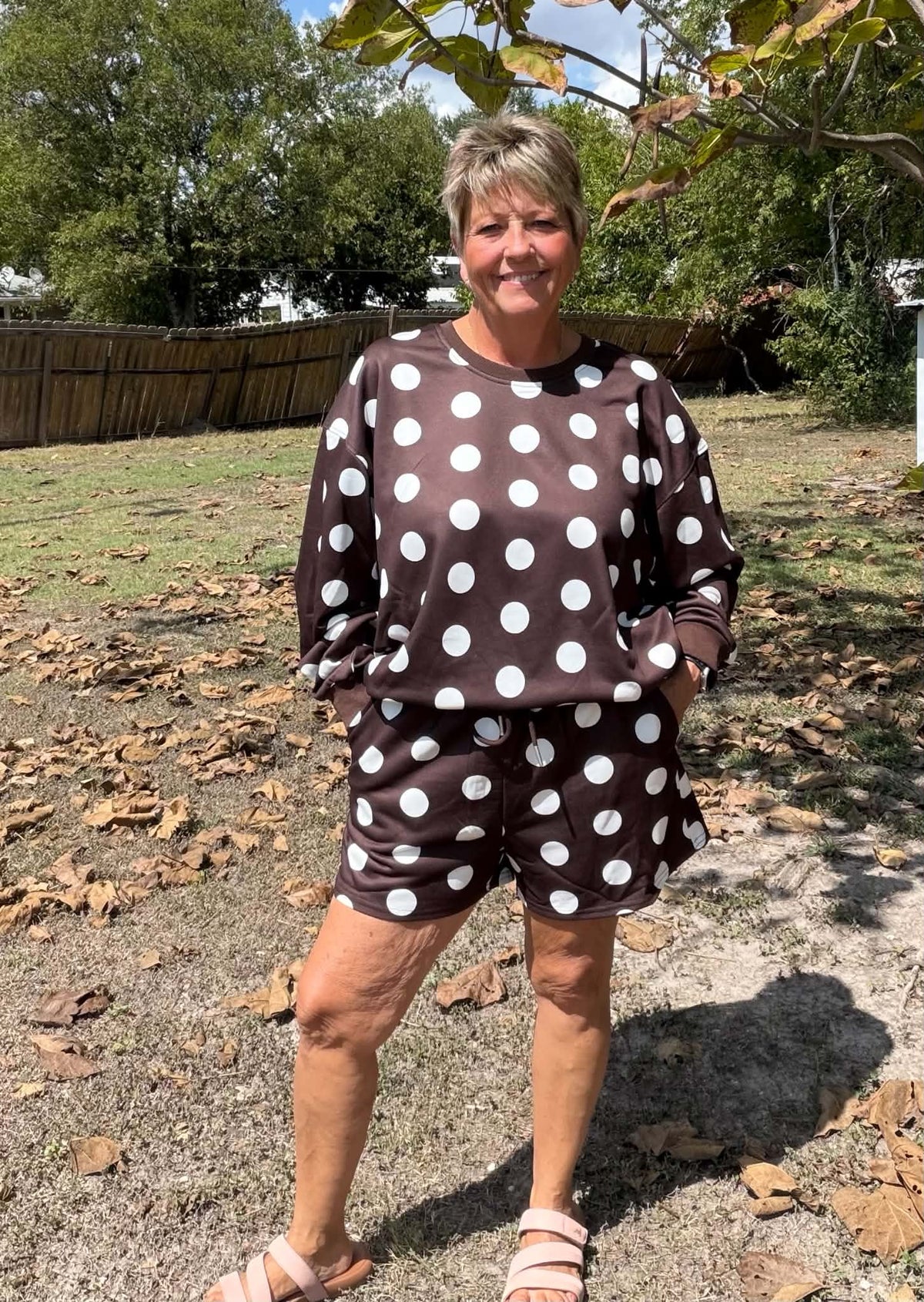 Heimish Long Sleeve Top w/ Shorts Set