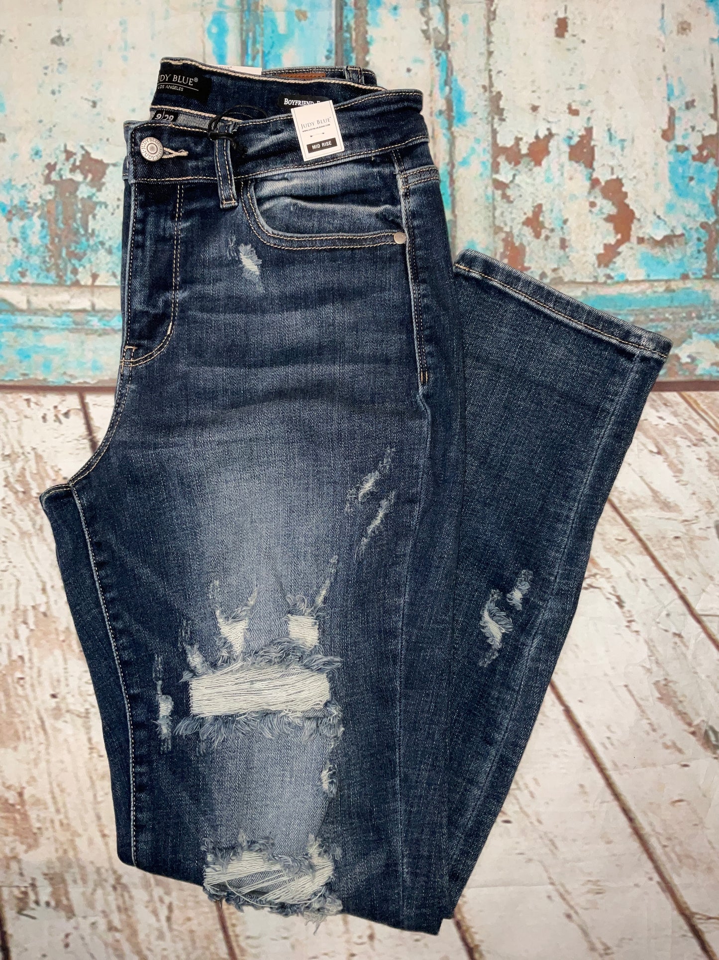 Judy Blue Boyfriend Jeans Plus Size