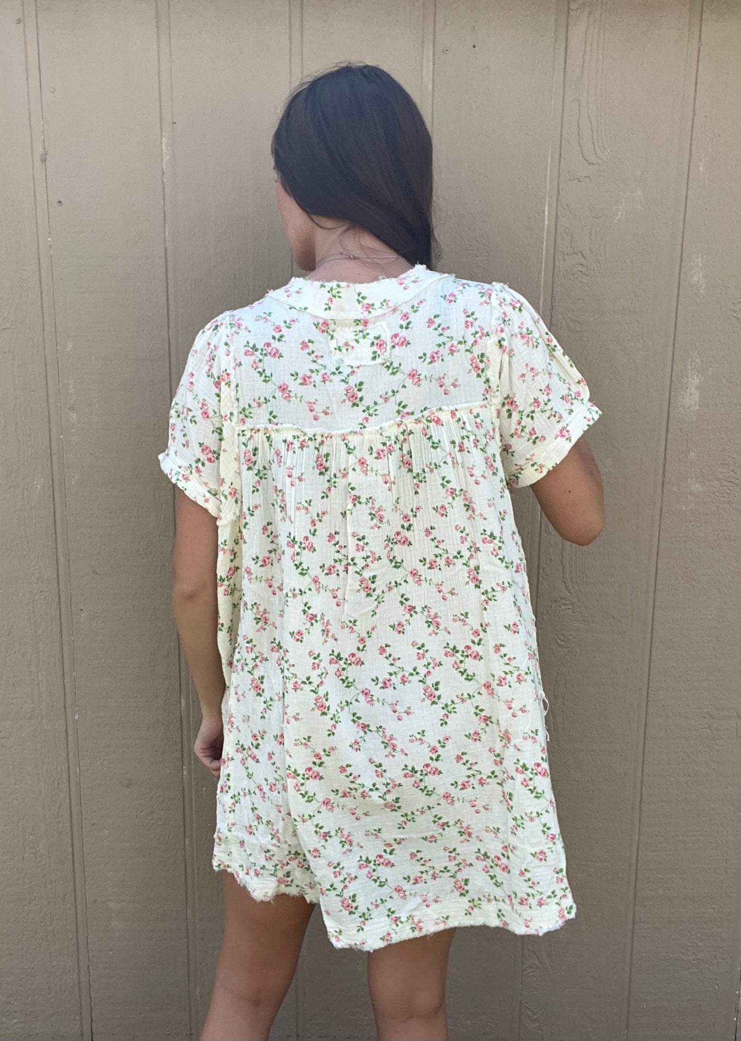 Easel Delicate Floral Dress
