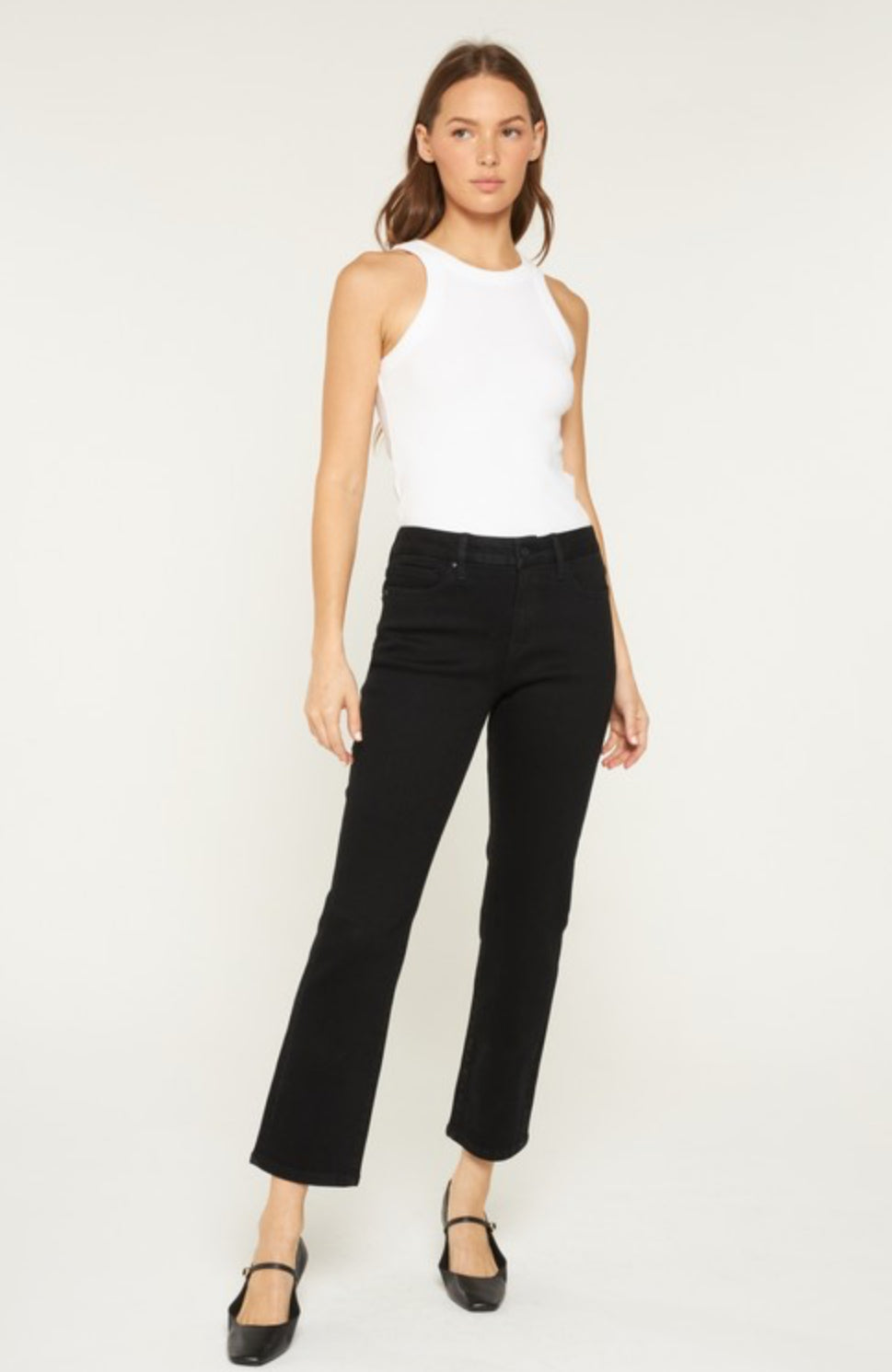 Mica Gentle Night Straight Jeans