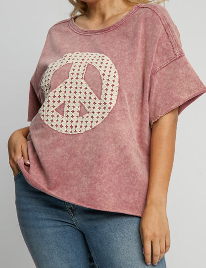 Umgee Peace Sign Top