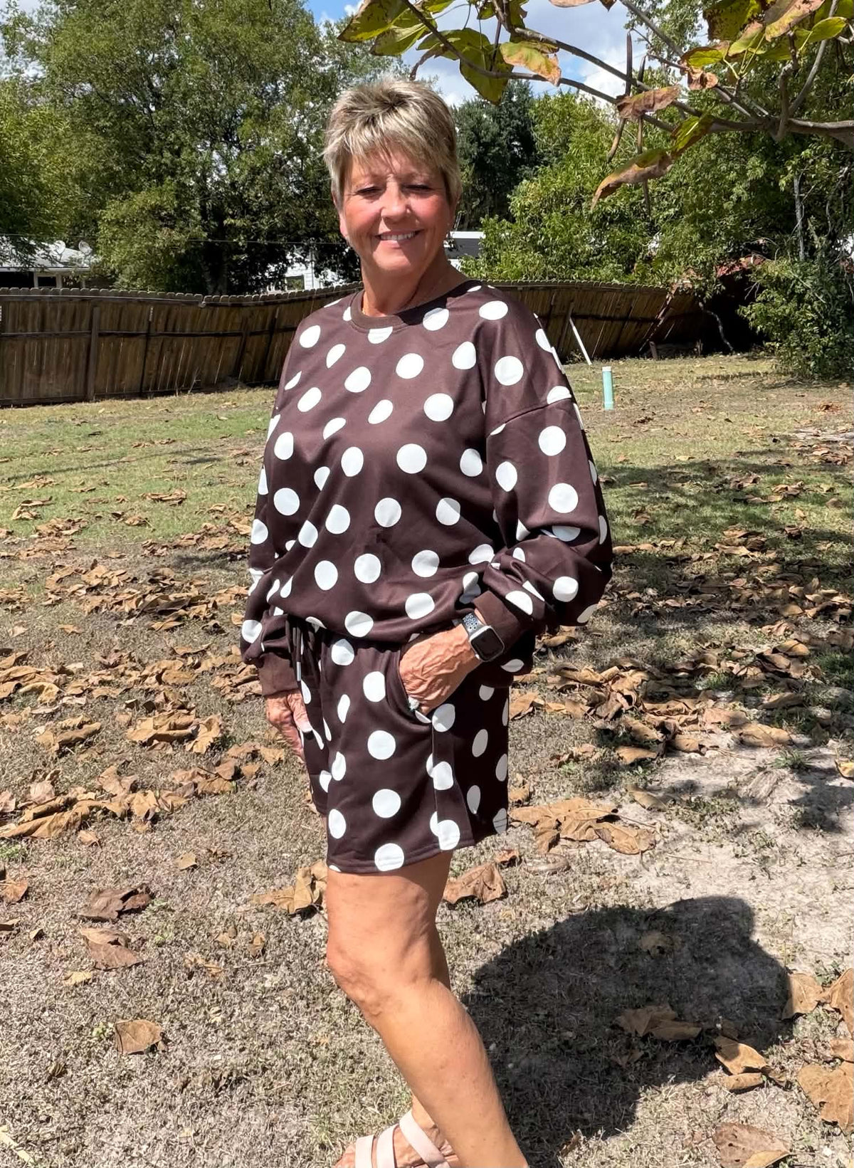 Heimish Long Sleeve Top w/ Shorts Set