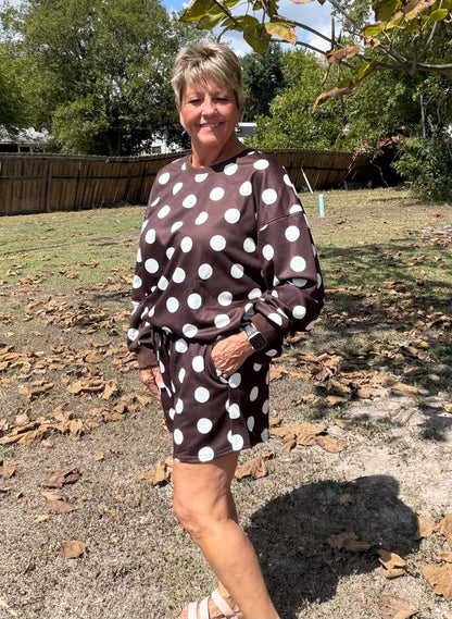 Heimish Long Sleeve Top w/ Shorts Set