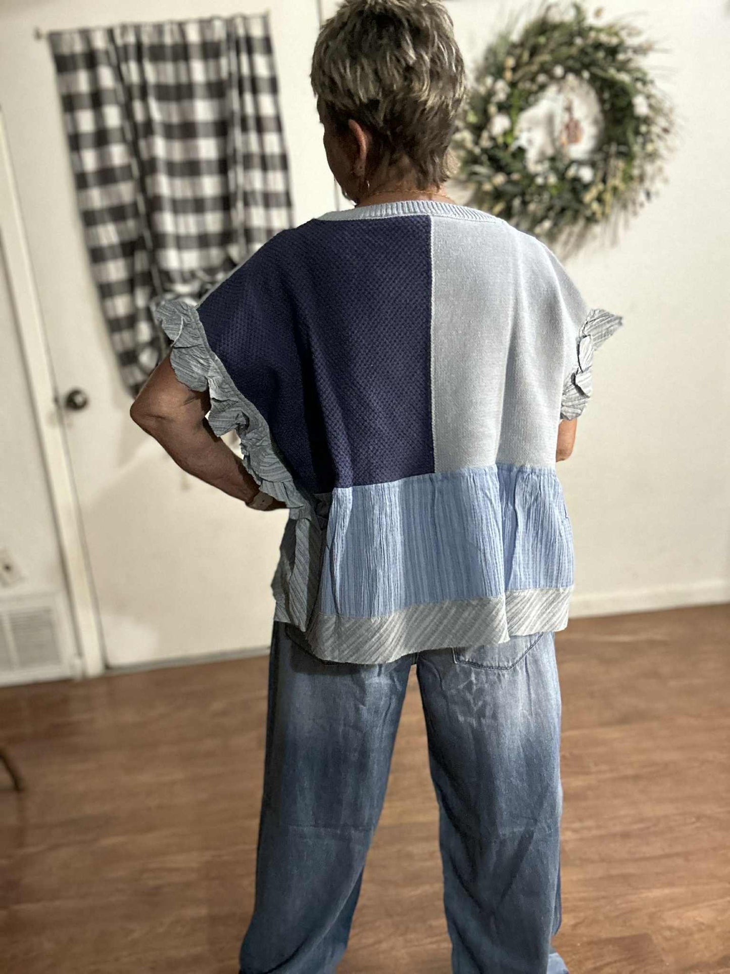 Davi & Dani Over size tops