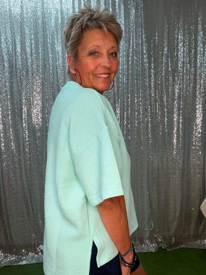 Tres Bien Cloudy knit top