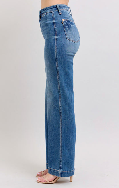 Judy Blue Straight  Trousers