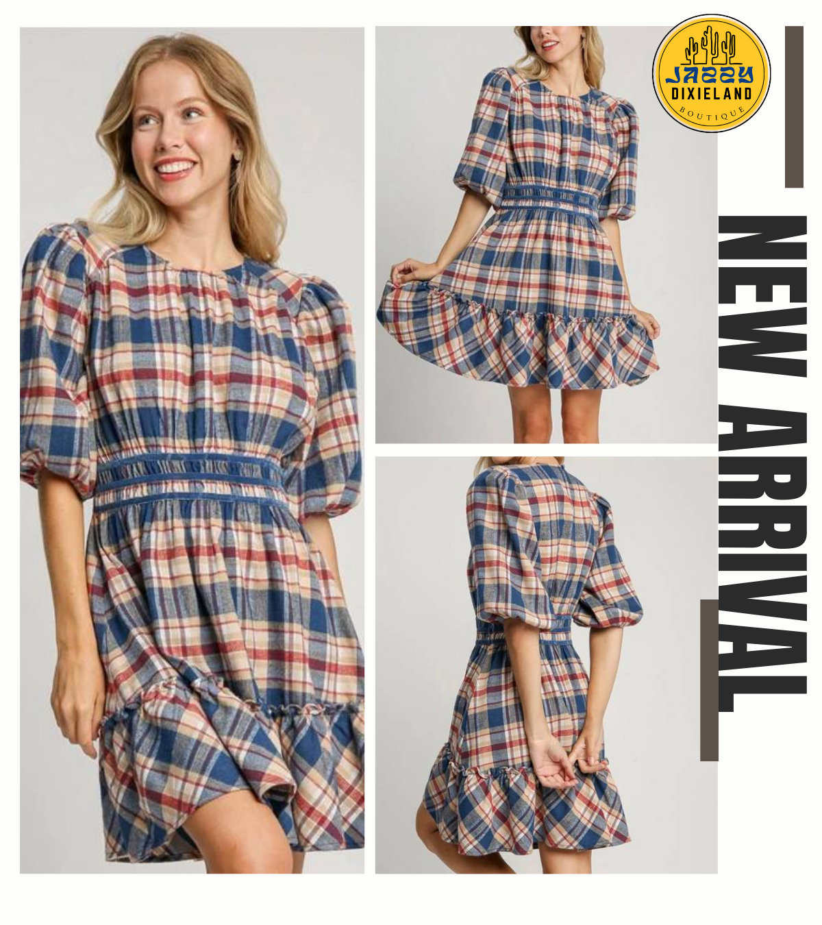 UMGEE Plaid Dress