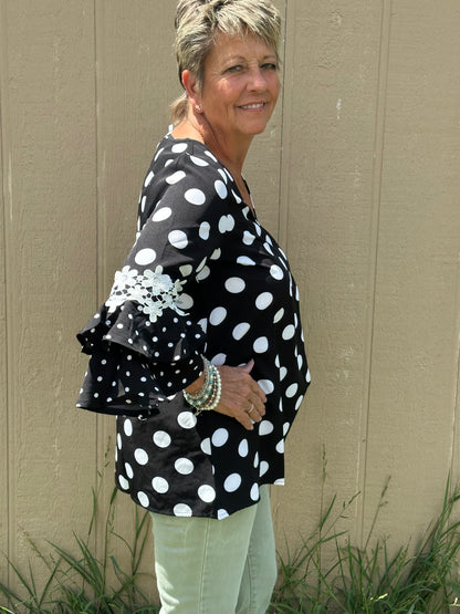 Lady Dot Blouse