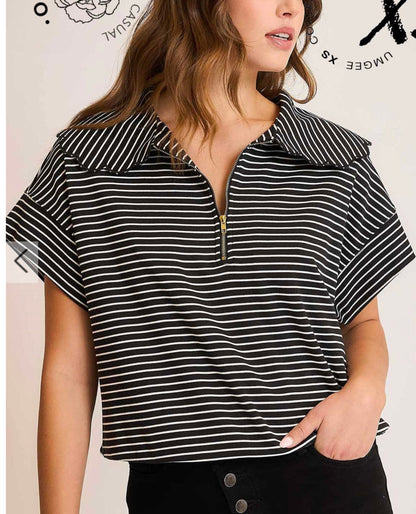 UMGEE Short Sleeve Half/Zipper