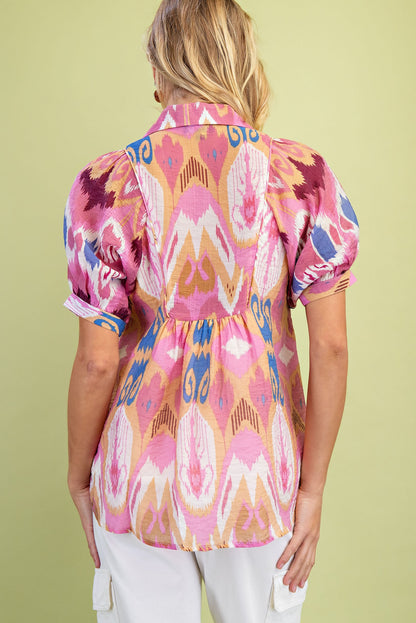 Smocked Yoke Top