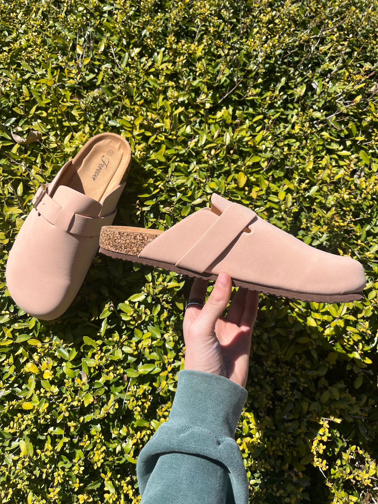 Forever Brand Pink Clogs