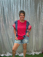 Heimish USA ribbed top PLUS