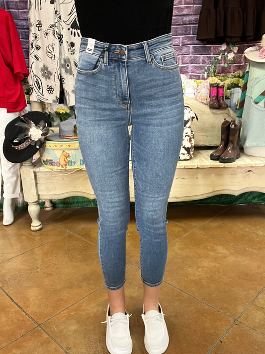 **Judy Blue Thermal Skinny Jeans