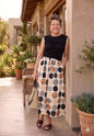 Umgee wide leg polka dot pants