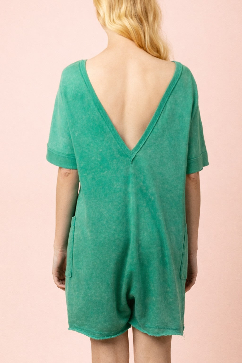 Very J Terry Romper