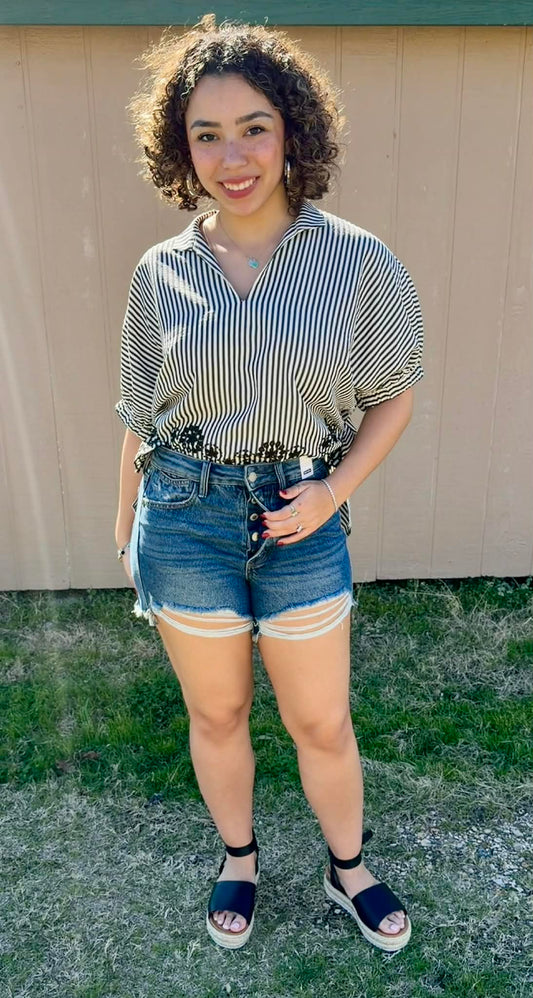 Judy Blue 150381 HW Short RF/SB