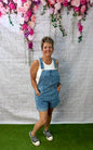 Wishlist Polka Dot overall shorts