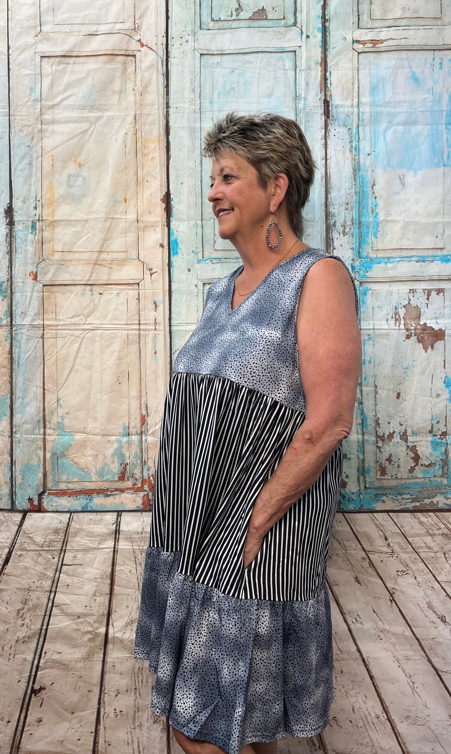 Spots & Stripes Dress