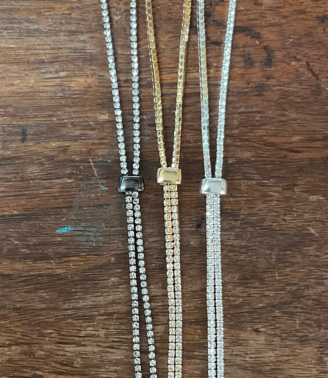 Adjustable rhinestone Necklace