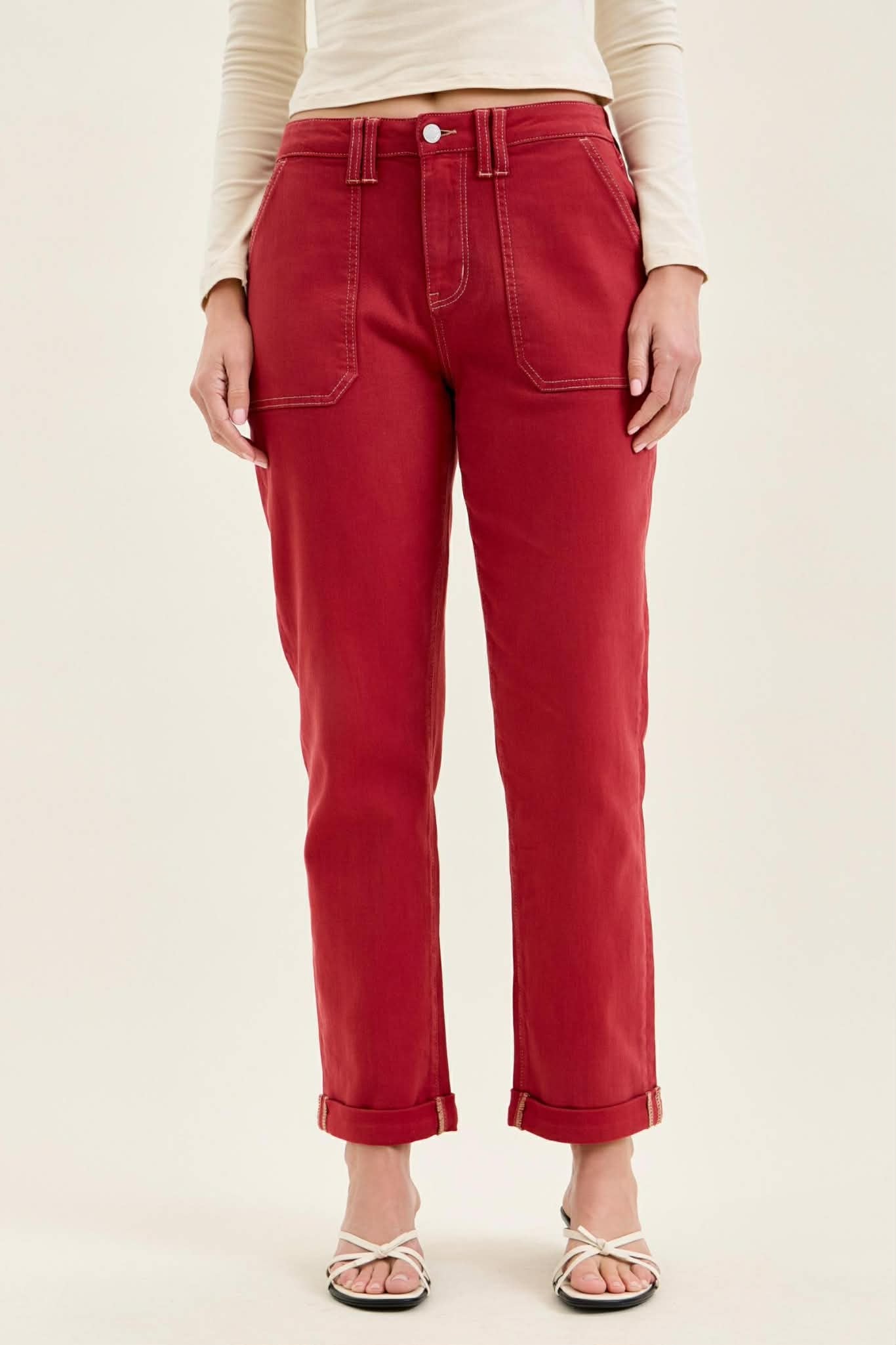 Judy Blue Haute Red Weekender