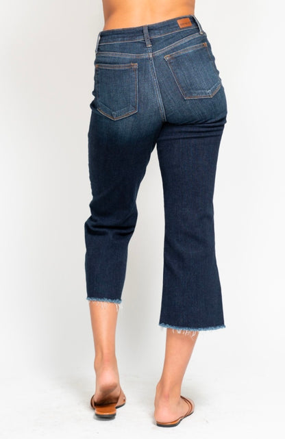 **Judy Blue Wide Leg Crop
