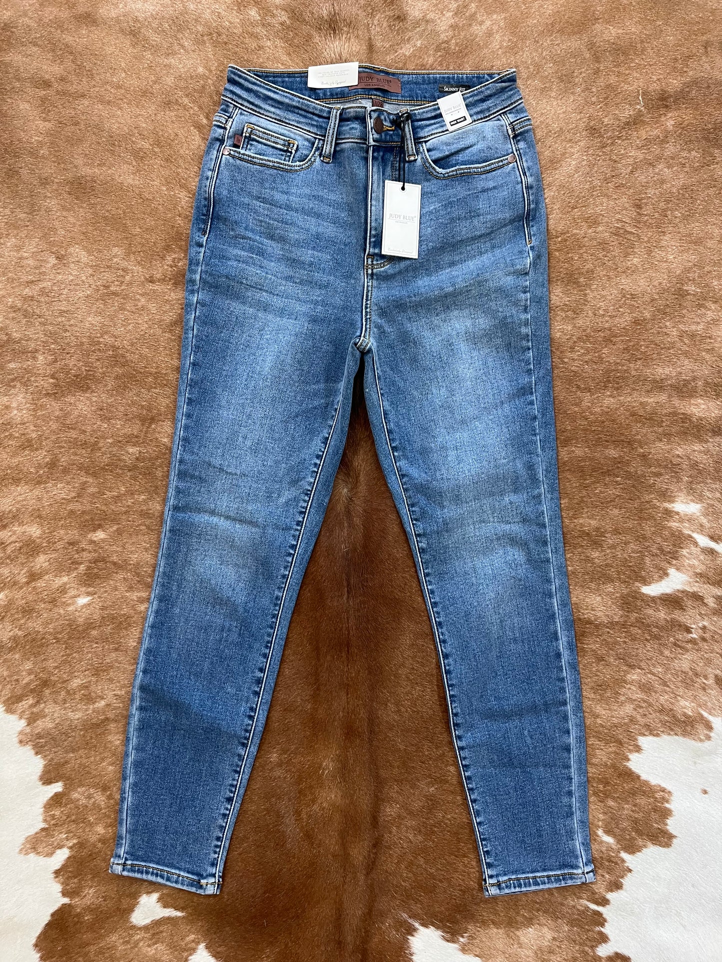 **Judy Blue Thermal Skinny Jeans