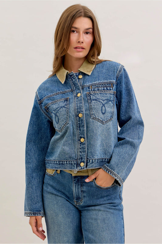 Judy Blue Barn Rigid Jacket
