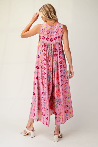 Easel All This Time Wide Leg Jumper